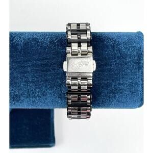 Men’s Black & Blue Jewelry Co. Stainless Steel Chain Link Biker Heavy Bracelet